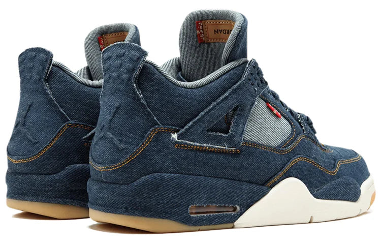 Jordan 4 Retro Levi’s Denim (Tag With Levi’s Logo)